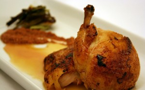 capon-al-horno-con-salsa Capón relleno al horno con Salsa de Ciruelas
