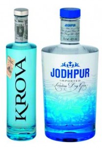 Presentación Vodka Krova y Ginebra Jodhpur 