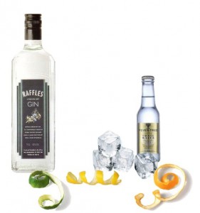 Gin & Tonic perfecto de Raffles Gin
