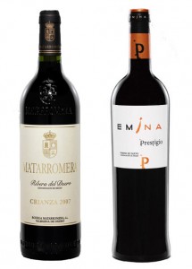 Matarromera Crianza y Emina Prestigo