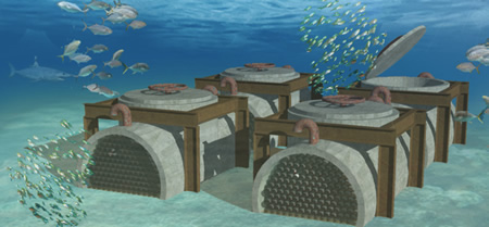 modulo-bajo-el-agua Modulo de envejecimiento bajo el agua