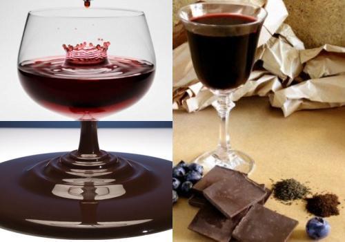 vino-chocolate