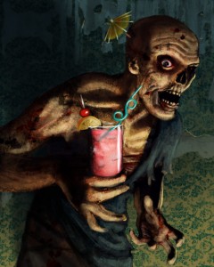 zombie-cocktail-1 Poster Zombie Cocktail