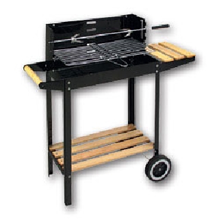Barbacoa de acero