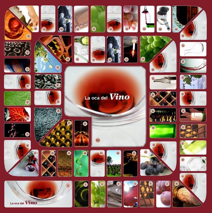 Juego de la Oca del Vino de Sibaritia.com