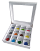 Caja de madera color blanco First Tea con 96 sobres de T�