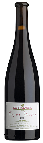 Bodegas Dominio de Tares, D.O. Bierzo - 100% Menc�a. Picota de capa alta. En nariz, presencia inicial de cueros que acaban integr�ndose en aromas de frutillos negros en confitura; hay un matiz leve ba...